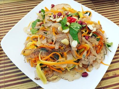 Nộm sứa xoài xanh