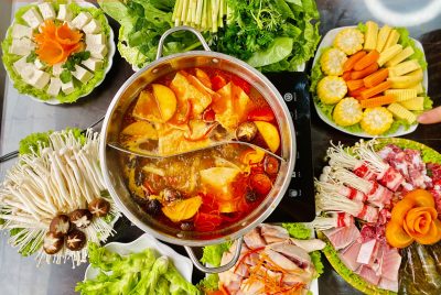 Lẩu thập cẩm Vinh Bích